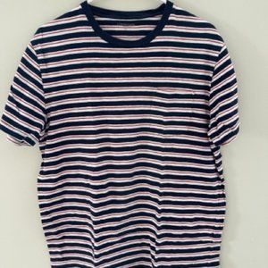 J.Crew Striped Pocket Tee